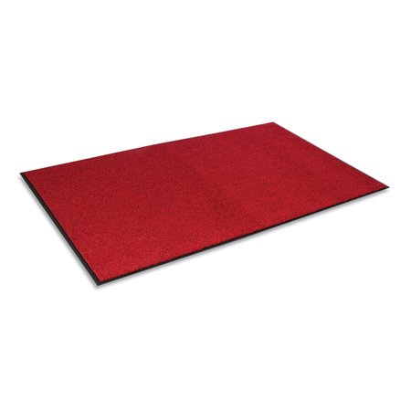 CROWN MATTING TECHNOLOGIES Floor Mat, Castellan Red, 48" W x GS 0046CR